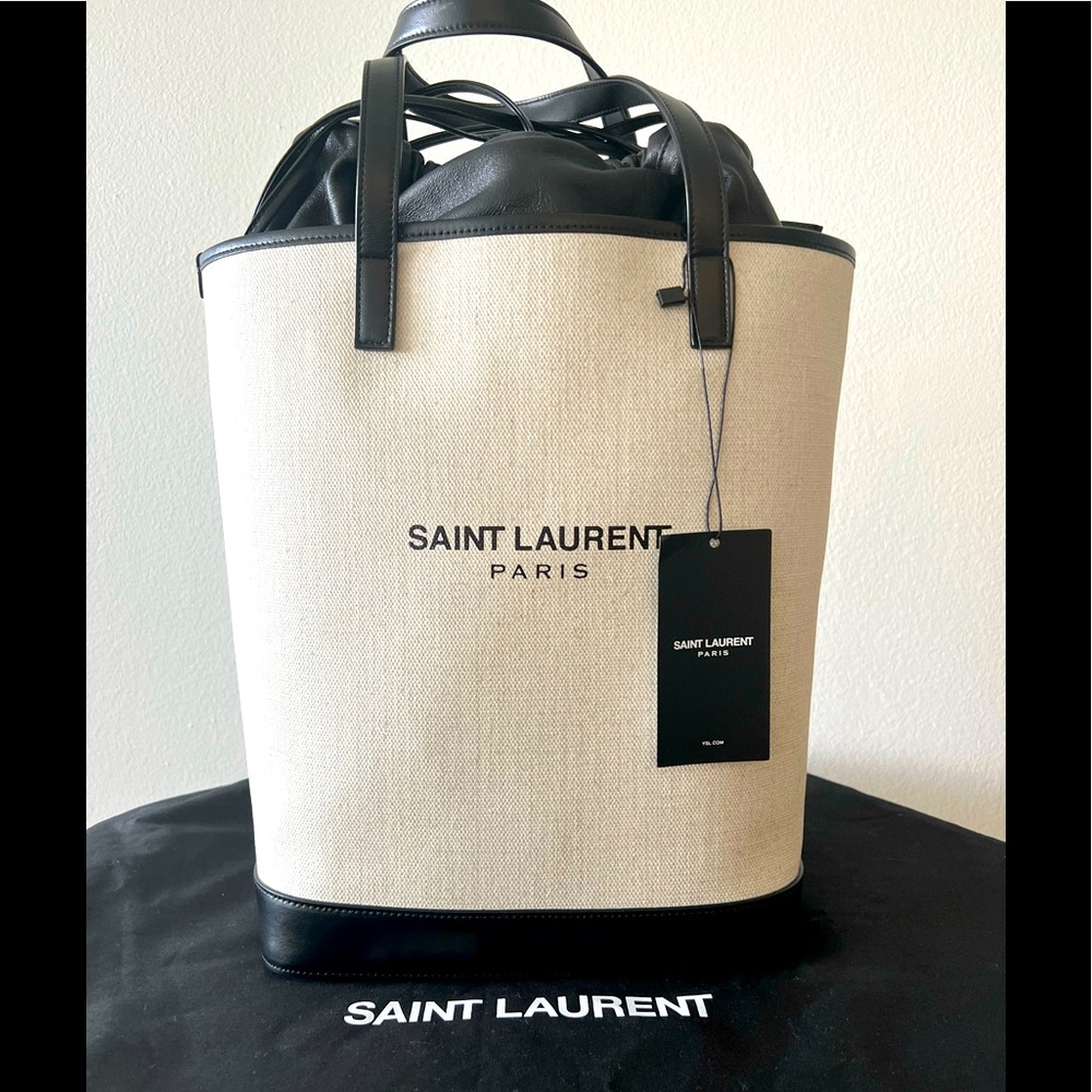 NWT Original Saint Laurent Teddy tote 100% authentic